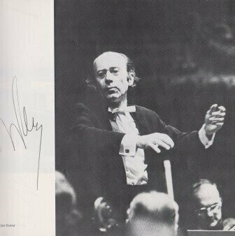 ​KRENZ, JAN (1926-2020): Signiertes Konzertprogramm