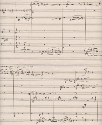 ​KURZBACH, PAUL (1902-1997): Eigenhändiges Musikmanuskript
