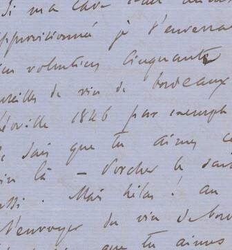 ​REYER, ERNEST (1823-1909): Eigenhändiger Brief mit Unterschrift