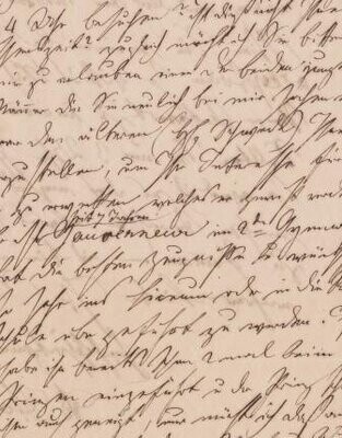 ​HANSLICK, EDUARD (1825-1904): Eigenhändiger Brief mit Unterschrift