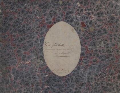 ​MOZART, W.A.: Così fan tutte [KV 588]. Leipzig [1794]. Klavierauszug in Erstausgabe, noch vor der Partitur erschienen