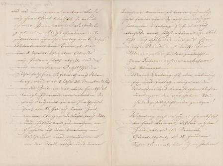 ​AMBROS, AUGUST WILHELM (1816-1876): Eigenhändiger Brief