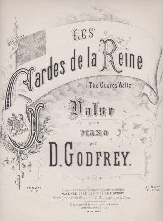 ​GODFREY, D[ANIEL]: Les Gardes de la Reine (The Guards Waltz)