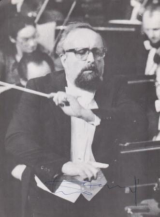​PENDERECKI, KRZYSZTOF (1933-2020): Signiertes Programmheft