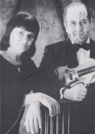 OISTRACH, IGOR (1931-2021): Signiertes Konzertprogramm
