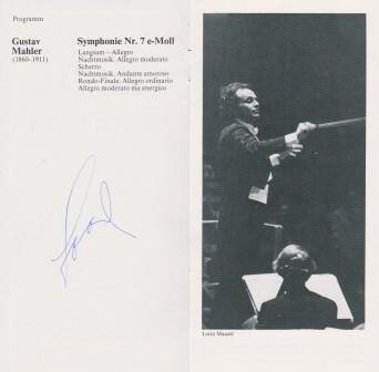 ​DIRIGENTEN - 8 signierte Konzertprogramme