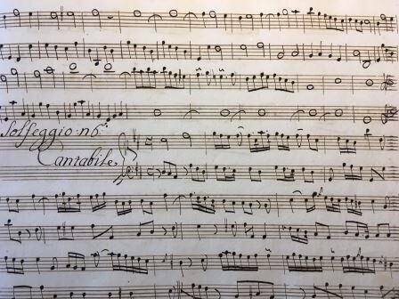 ​LEO, LEONARDO: Musikhandschrift (Kopistenabschrift)