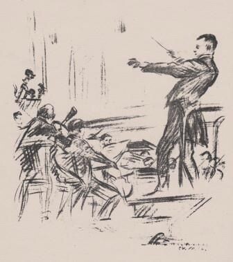 ​PRAETORIUS, ERNST (1880-1946) - Lithographie von Ernst Schaumann