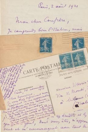 ​SCHNEIDER, LOUIS (1861-1934): Eigenhändiger Brief mit Unterschrift