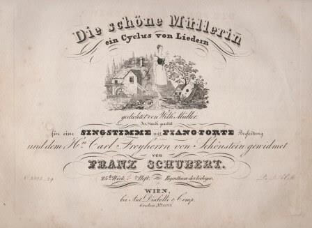 ​SCHUBERT, FRANZ: [D 795] Die schöne Müllerin - Zweite Ausgabe