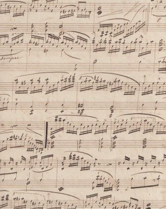 HANDSCHRIFT - Klaviermusik zu zwei Händen. [Deutschland ca. 1850]