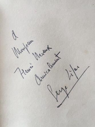 LIFAR, SERGE: Le Livre de la Danse illustré LIFAR, SERGE: Le Livre de la Danse illustré