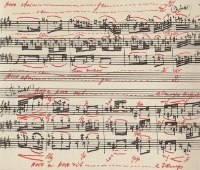 ​REGER, MAX: Trio op. 77b. Faksimile der Handschrift