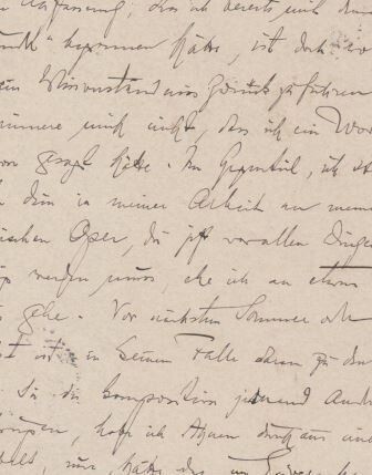 ​HUMPERDINCK, ENGELBERT (1854-1921): Eigenhändige Postkarte mit Unterschrift