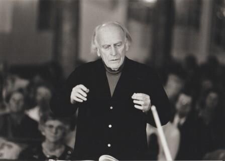 ​MENUHIN, YEHUDI (1916-1999): Photographie von Hannes Bessermann