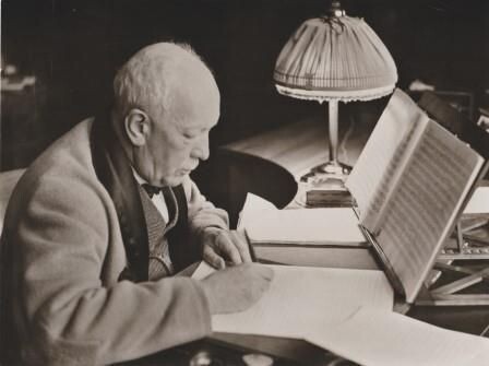 ​STRAUSS, RICHARD (1964-1949): 7 Photographien