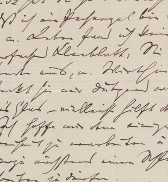 ​BRAHMS, JOHANNES (1833-1897): Eigenhändiger Brief mit Unterschrift "J. Brahms". [Nidelbad/Rüschlikon] August 1874
