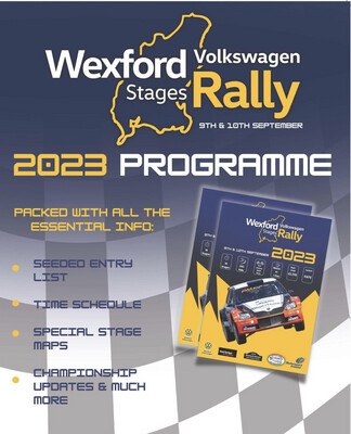 Wexford Rally program 2023
