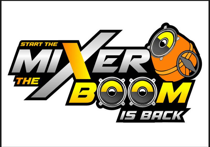 Start The Mixer The Boom Is Back Sticker