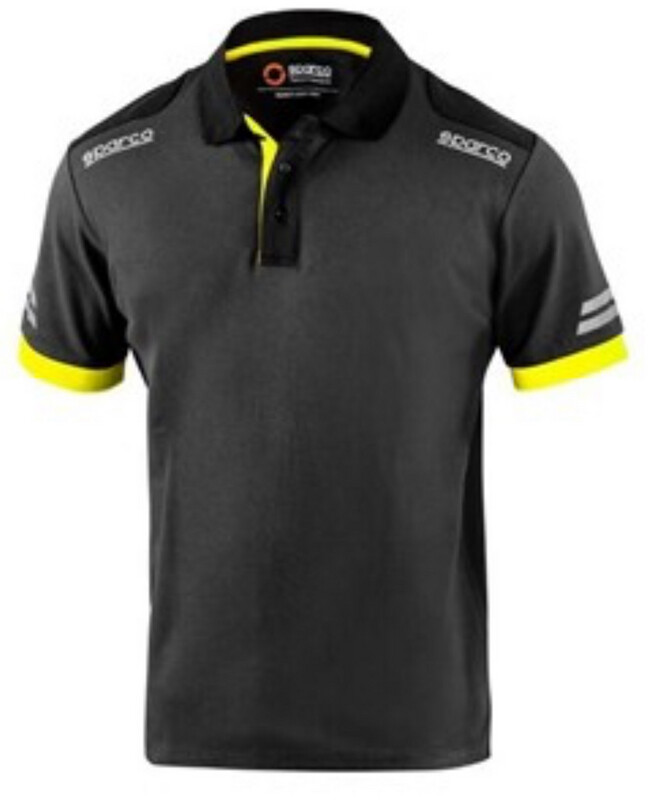 Sparco polo Gray / yellow