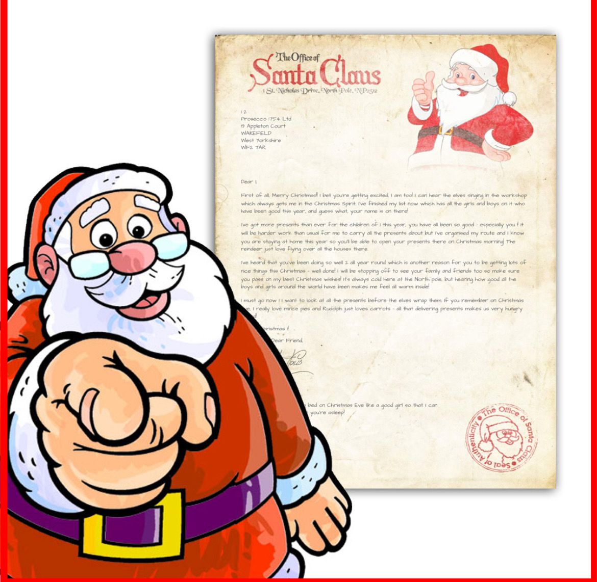 Christmas Letter From Santa