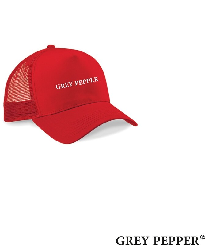 GREY PEPPER® - CAP RED