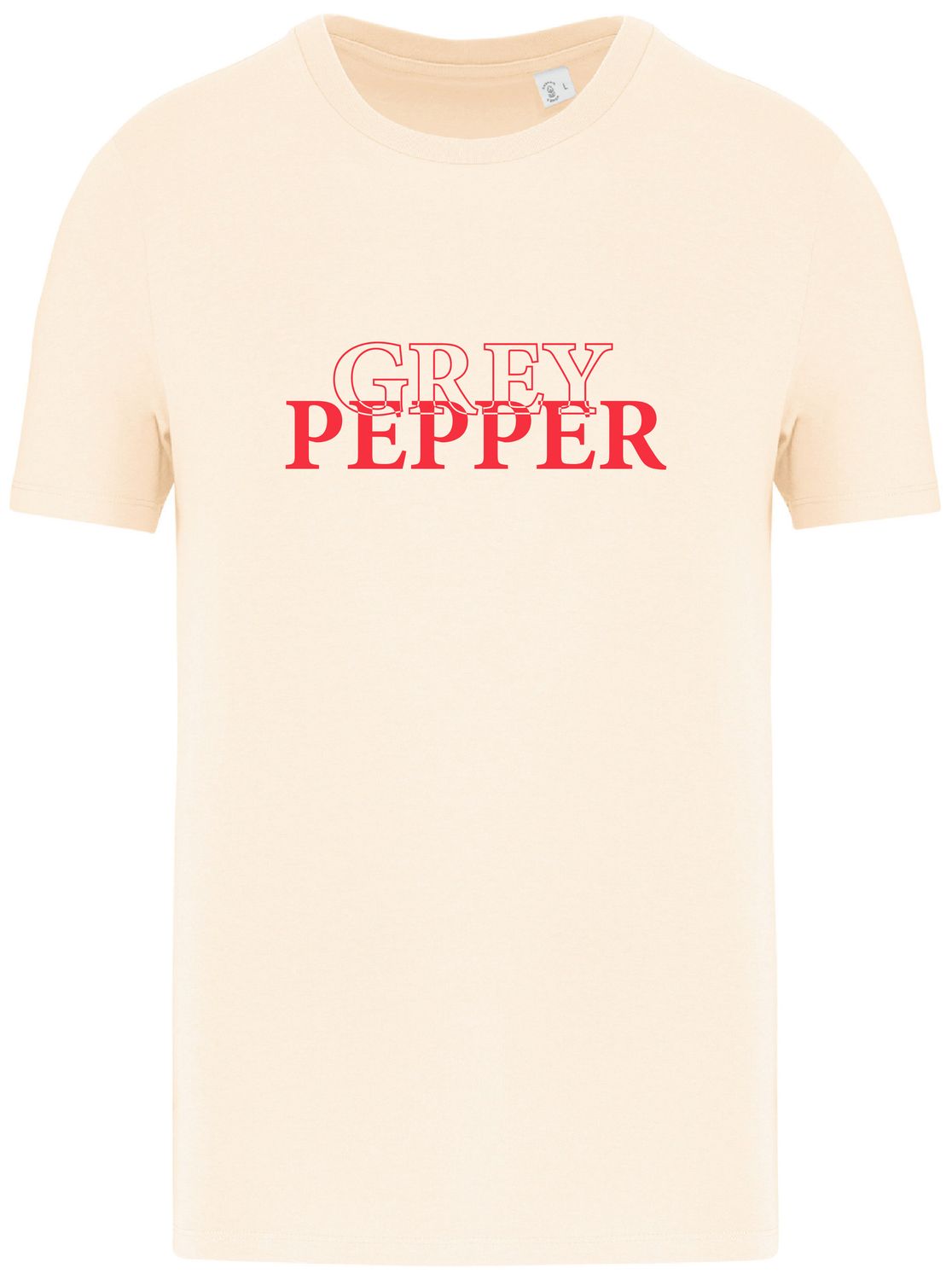 GREY PEPPER® IVORY T-Shirt unisex in diverse kleuren
