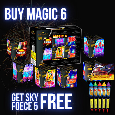 Magic 6 With Sky Force 5 FREE!