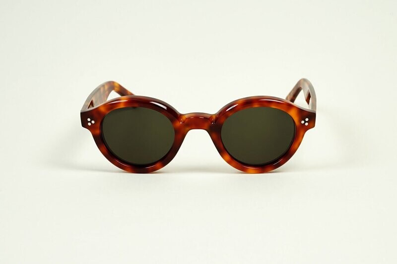 LESCA Lunette CORBS Havana verre G15