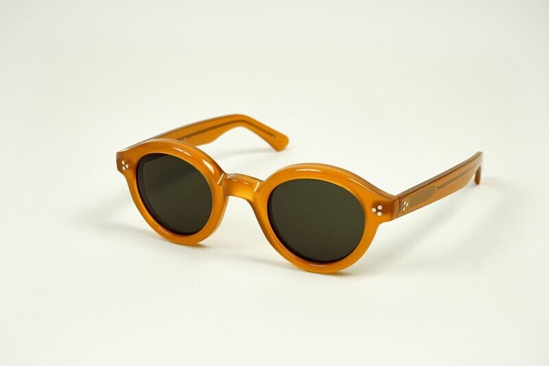 LESCA Lunette CORBS 
MIEL verre G15