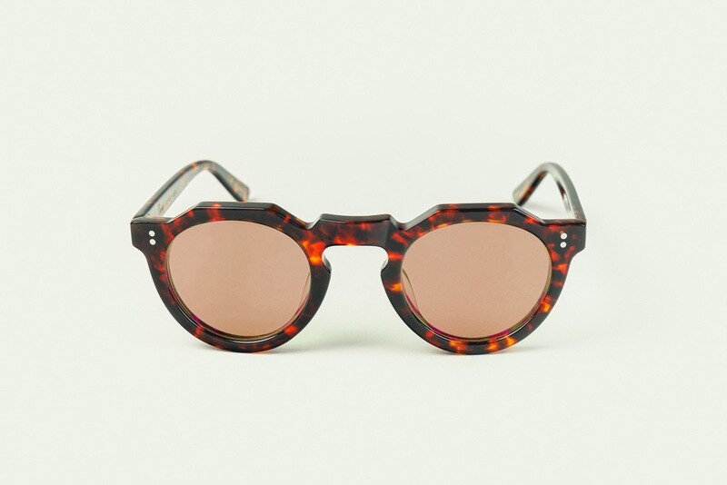 LESCA Lunette PICA / Ecaille verre Parme