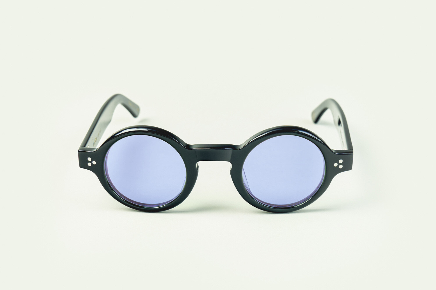 LESCA Lunette BURT Black verre Bleu