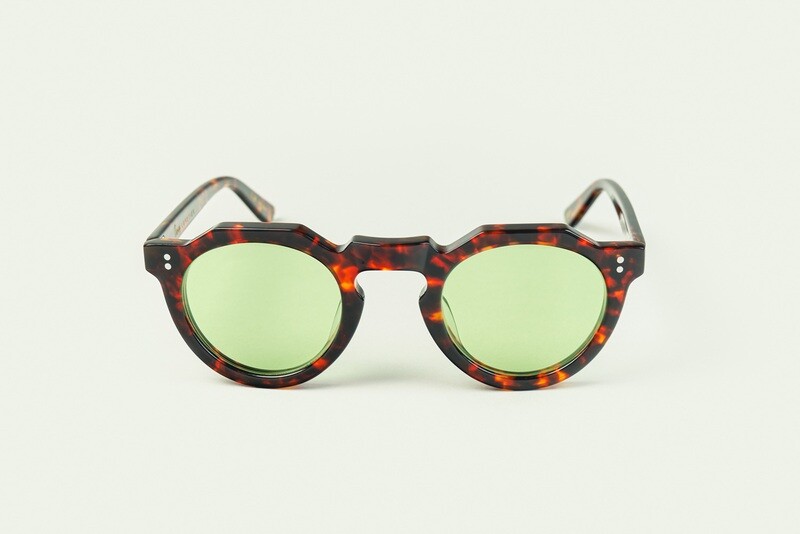 LESCA Lunette PICA / Ecaille verre Emeraude