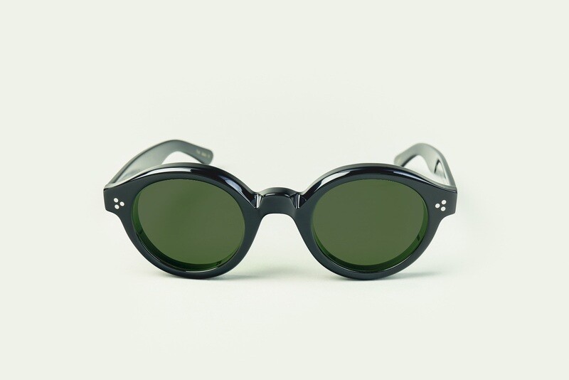 LESCA Lunette CORBS Black verre G15 Minéral Plat Polarisé
