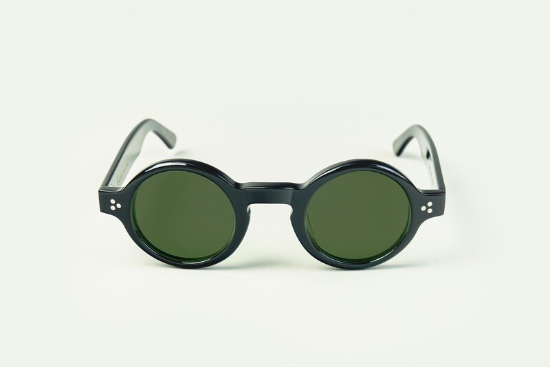 LESCA Lunette BURT Black verre G15 Minéral Plat Polarisé
