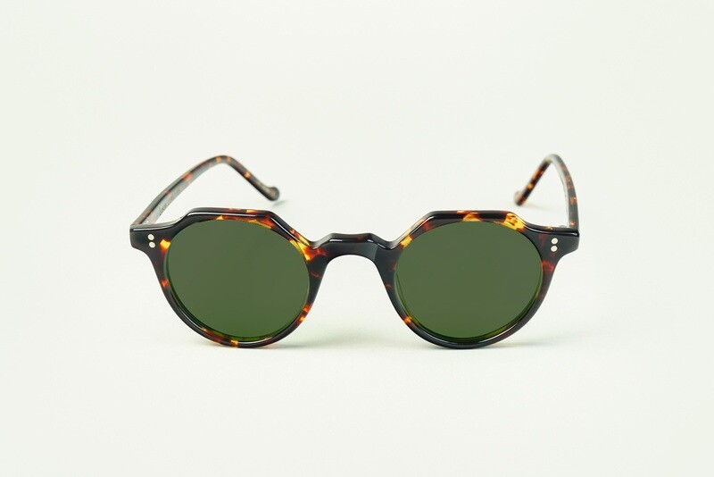 LESCA Lunette HERI Black verre G15 Minéral Plat Polarisé
