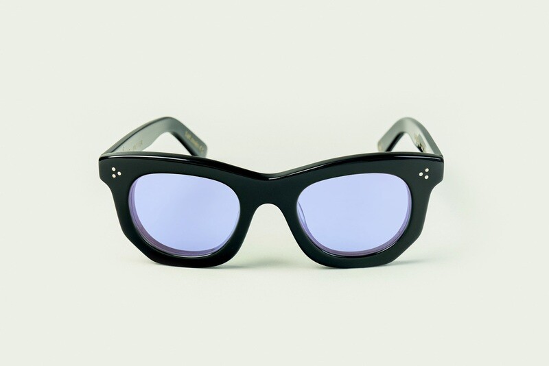 LESCA Lunette OGRE XL Black verre Bleu