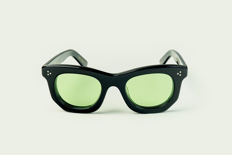 LESCA Lunette OGRE XL Black verre Emeraude