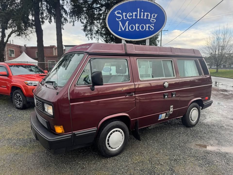 1991 Volkswagen Vanagon Westfalia 1991 Volkswagen Vanagon Westfalia