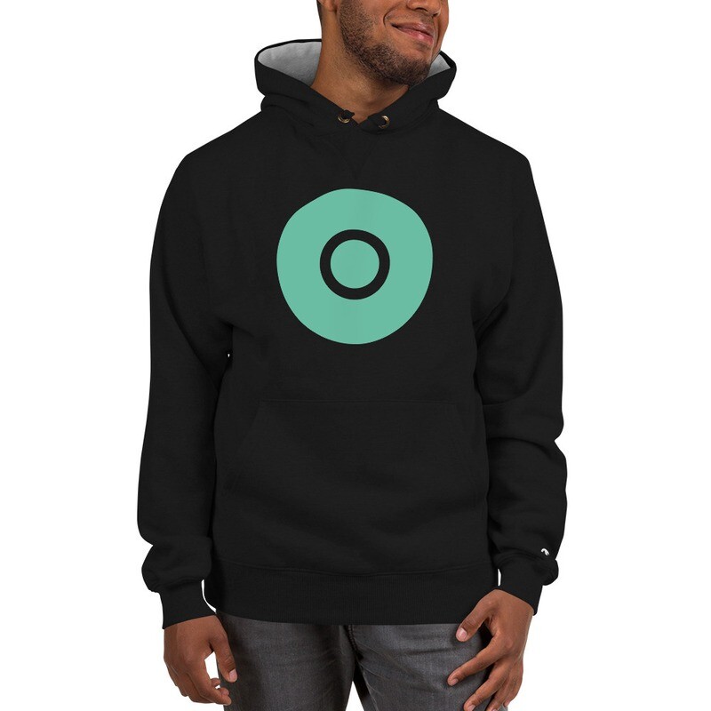 Champion Hoodie with Circle Pattern design print by G4P