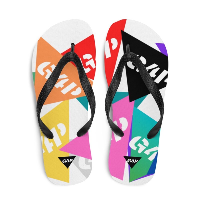 G4P Flip-Flops in Colourful Logo printed Design