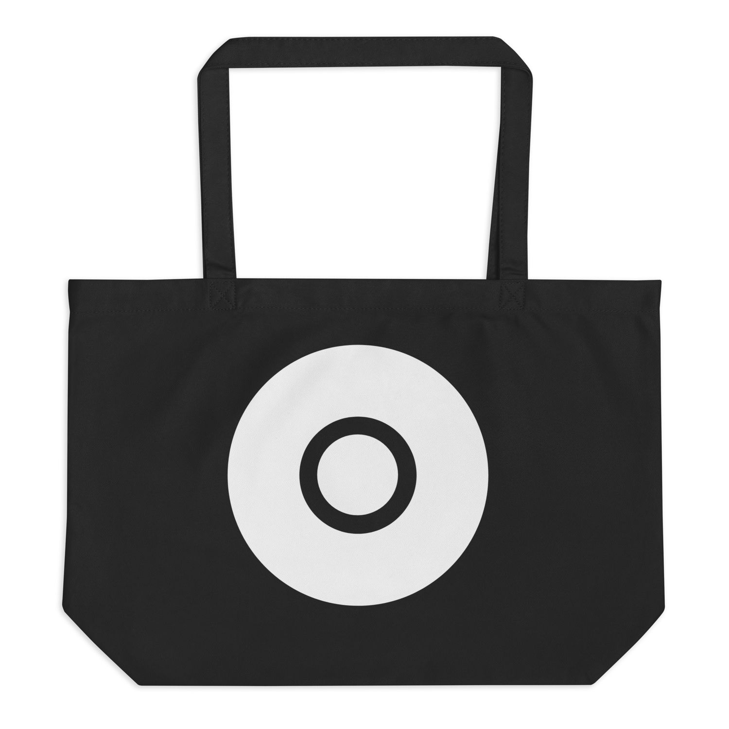 Large organic tote bag