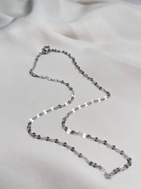 Collana catena diamantata