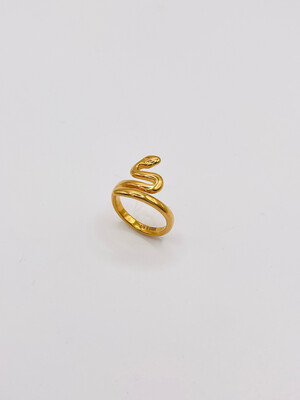 Anello snake gold