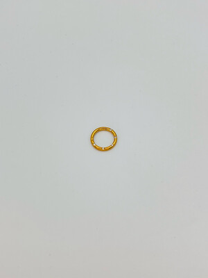 Piercing anello slim gold