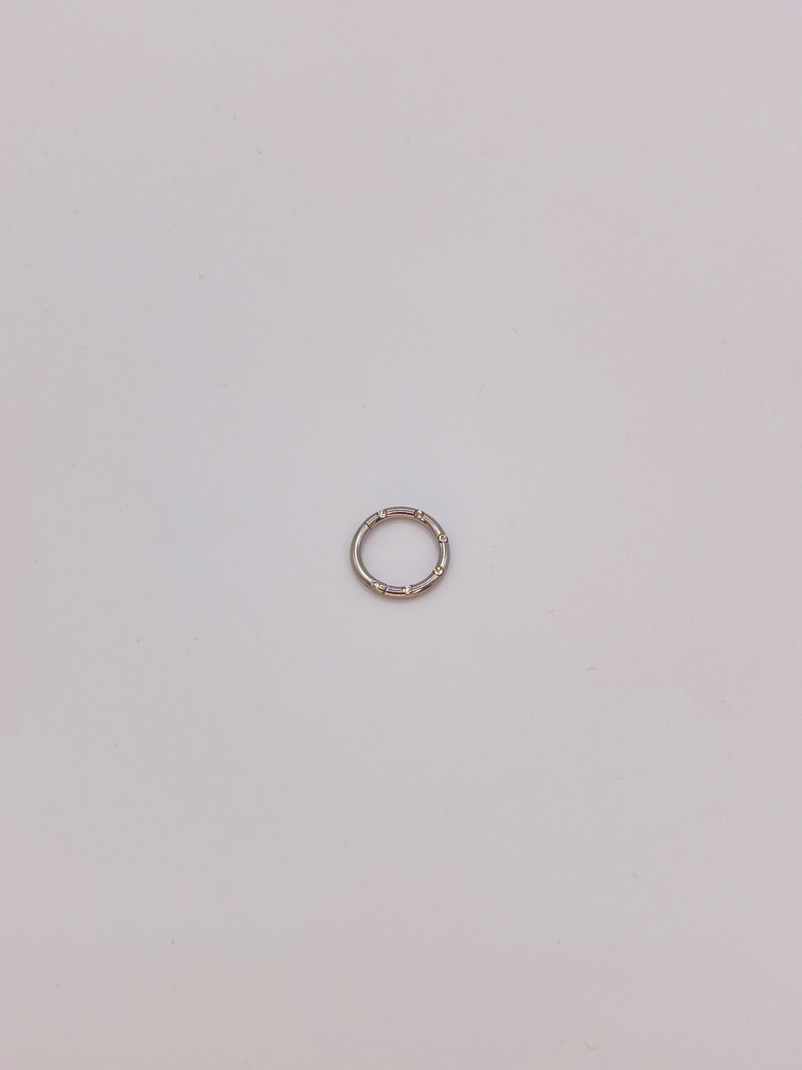 Piercing anello slim silver