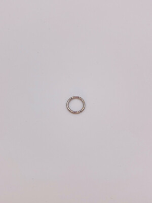 Piercing anello slim silver