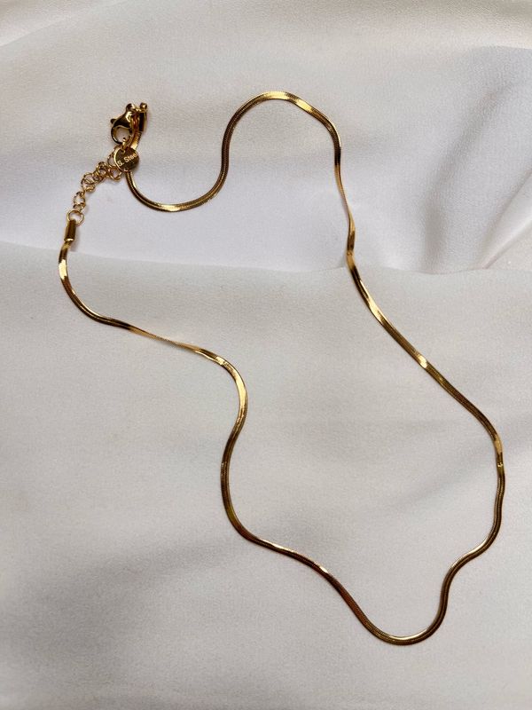Collana mini snake gold