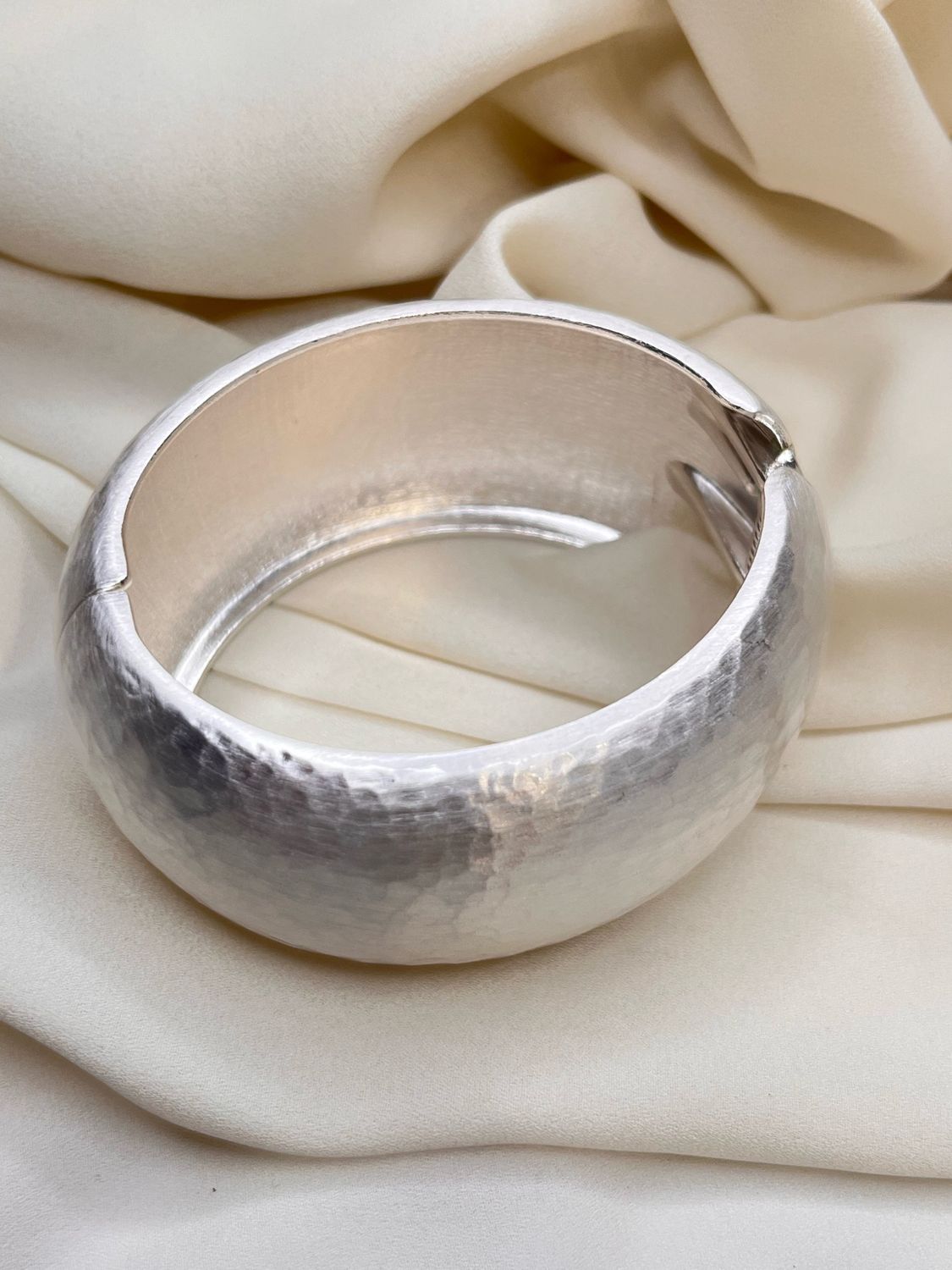 Bangle big silver