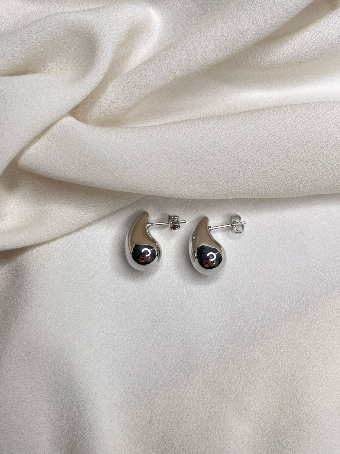 Orecchini mini drop Silver